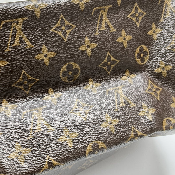 SPEEDY 30 Monogram Coated Canvas Brown