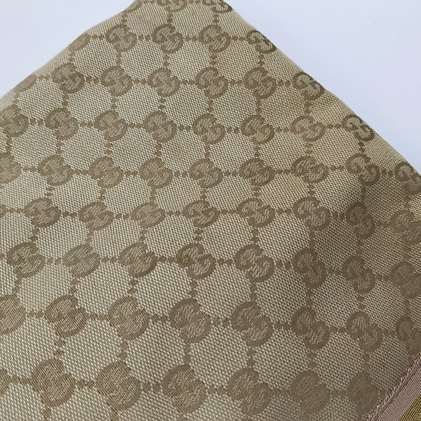 Monogram Canvas Tote Bag Beige