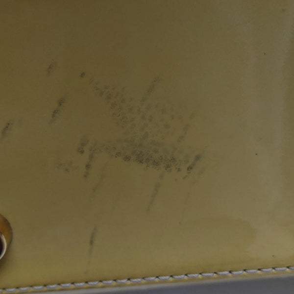 BREA MM Monogram Patent Leather Yellow
