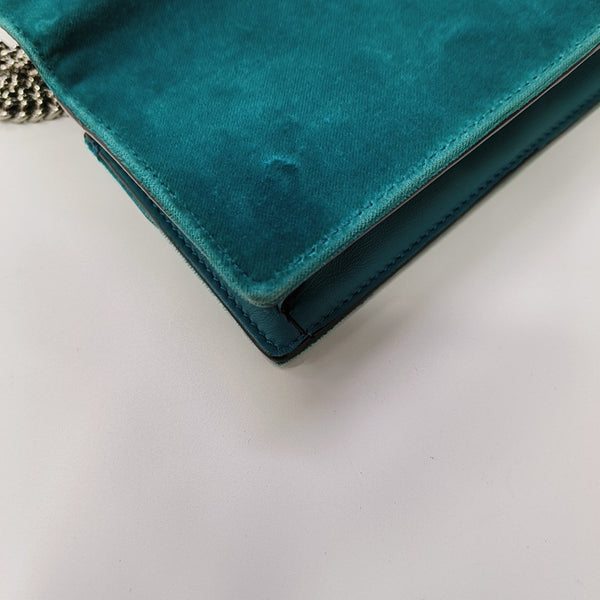 Dionysus Super Mini Velvet Green