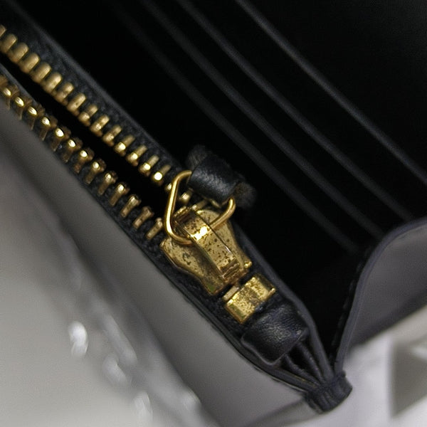 Authenticated pre-owned KATE Small Calfskin Black - Shoulder Bag at Looply
