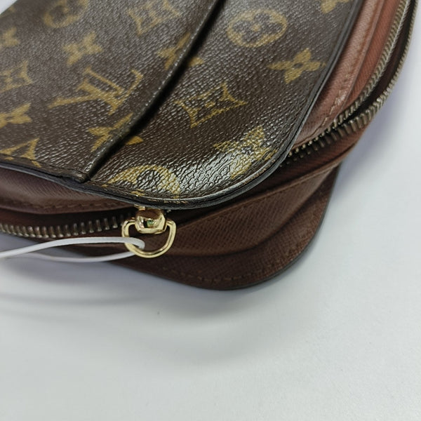 SAC BANDOULIERE Monogram Coated Canvas Brown