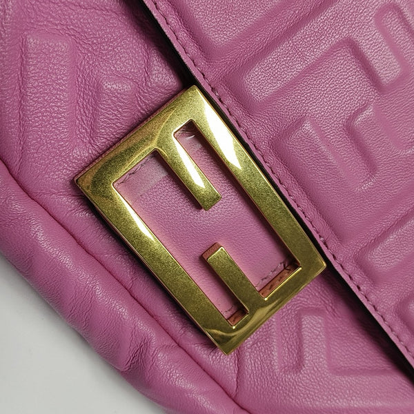 Baguette Mini Lambskin Red
