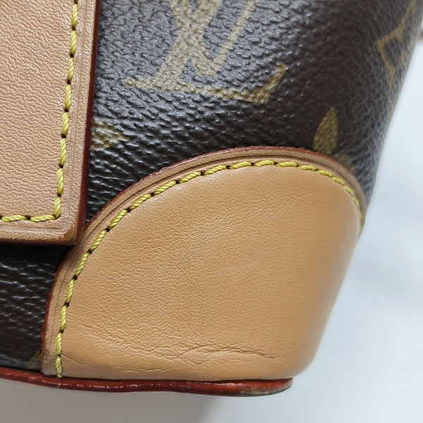 NOÉ Mini Monogram Coated Canvas Brown