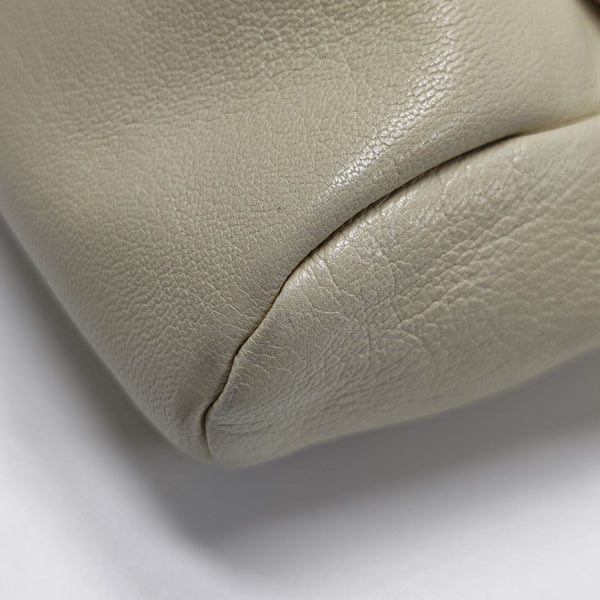 Lambskin Top Handle Bag Yellow