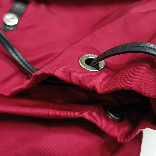 Black Nylon Nylon Red