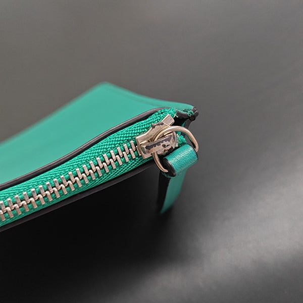 TWISTED CABAS Small Calfskin Green