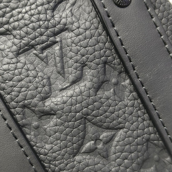 KEEPALL 25 Monogram Calfskin Black