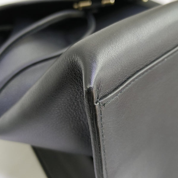 Jet Set Calfskin Black