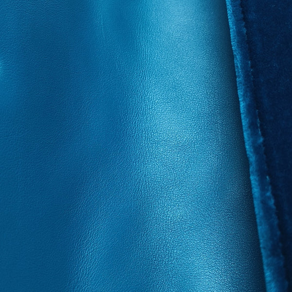 GG Marmont Medium Quilted Velvet Blue