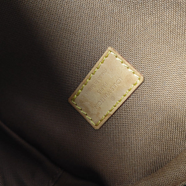 GANGE Monogram Coated Canvas Brown