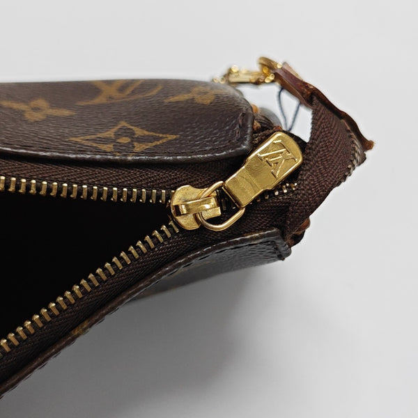 EVA Monogram Coated Canvas Brown