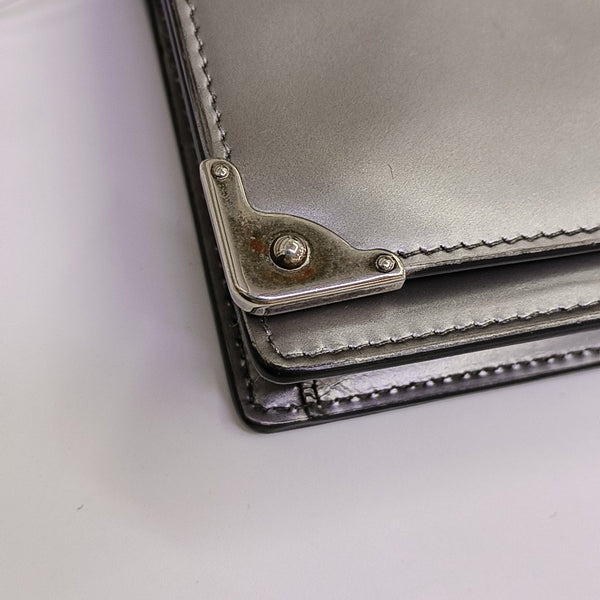 Cahier Saffiano Calfskin Silver