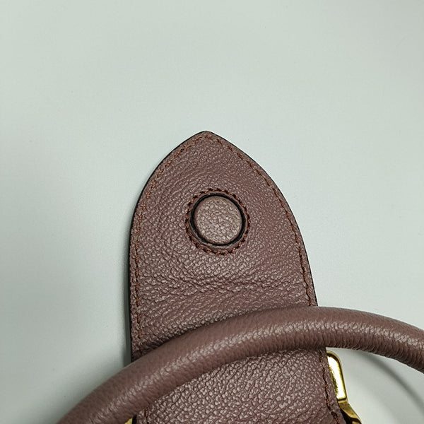 Buckle Calfskin Pink