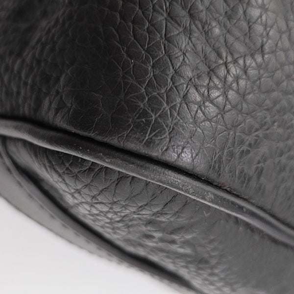 KEEPALL 25 Monogram Calfskin Black