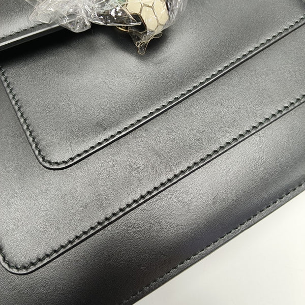 SERPENTI FOREVER Medium Quilted Calfskin Black