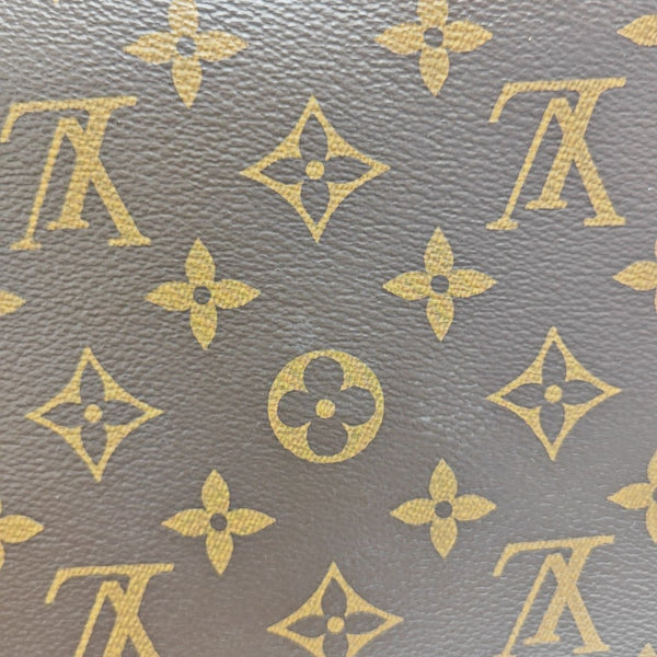NÉONOÉ MM Monogram Coated Canvas Brown