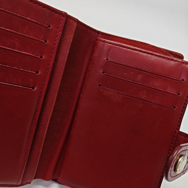 VIENNOIS Patent Leather Red Wallet
