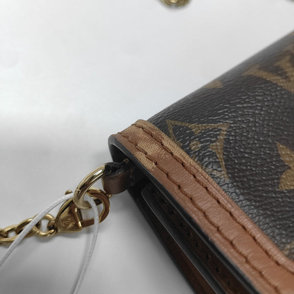 DAUPHINE WOC Monogram Coated Canvas Brown