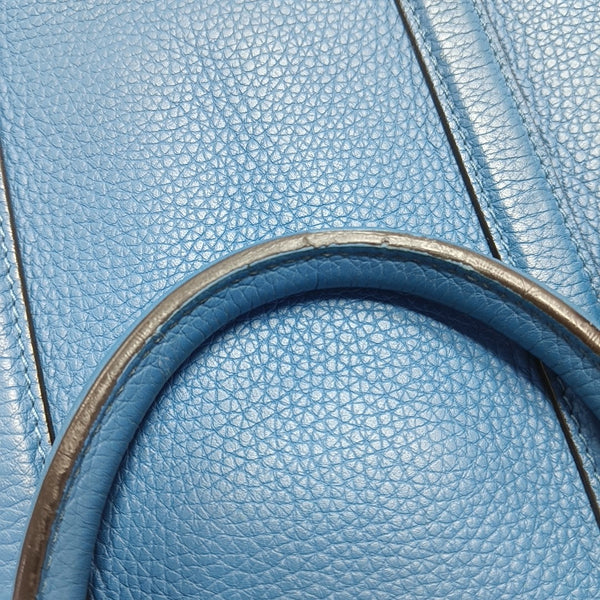 PORTE-DOCUMENTS Calfskin Blue
