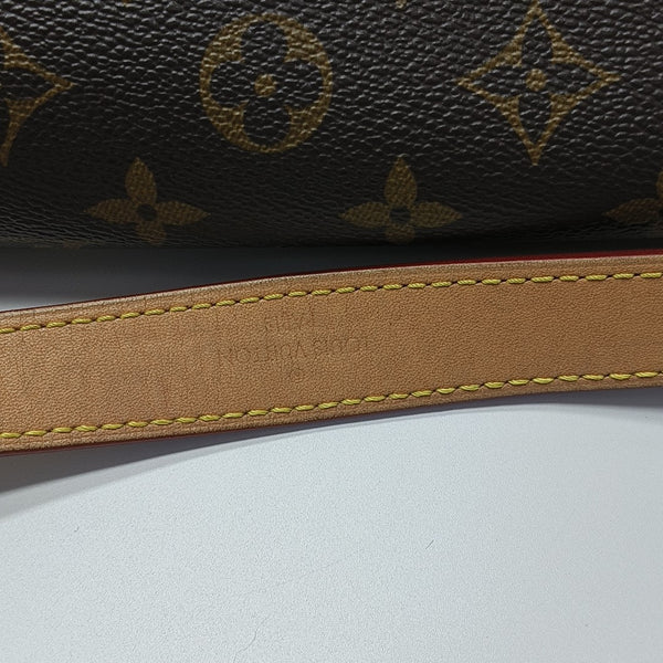 DIANE Monogram Coated Canvas Brown