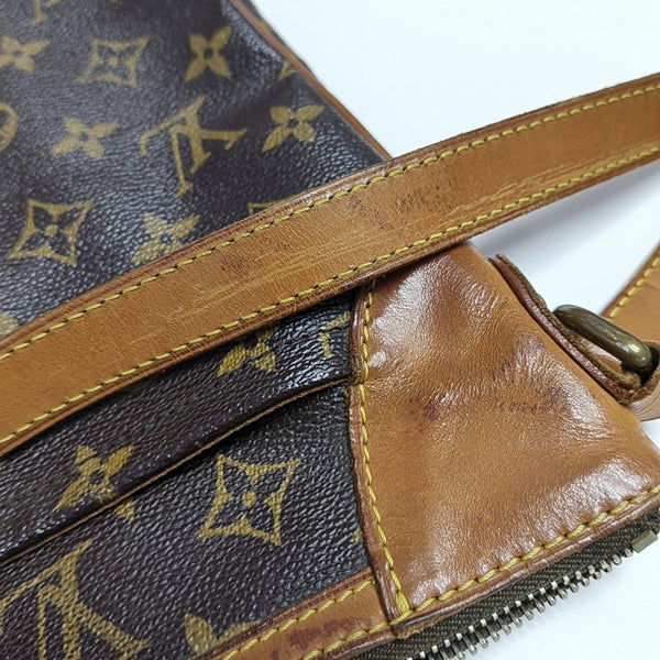 ODEON Monogram Coated Canvas Brown