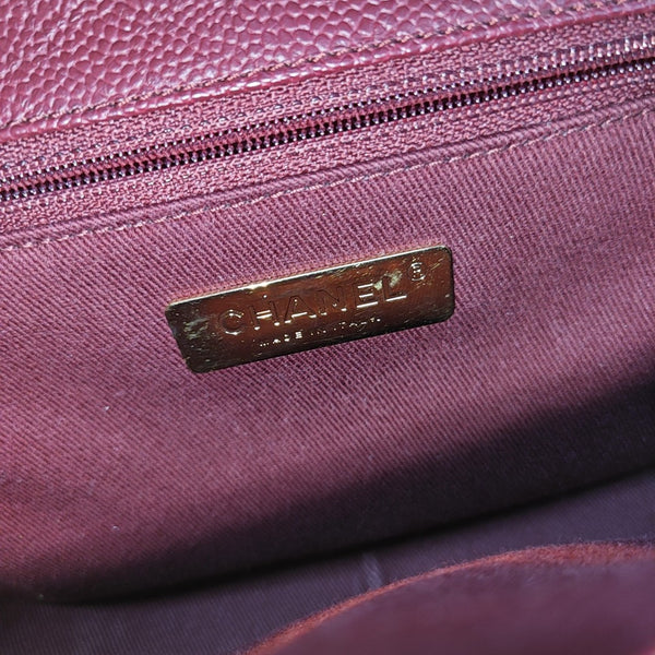 Grained Calfskin Red