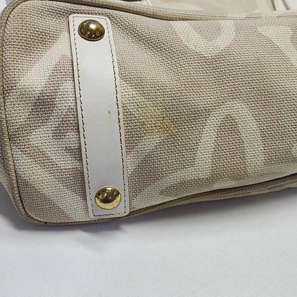 TAHITIENNE CABAS MM Monogram Canvas Beige