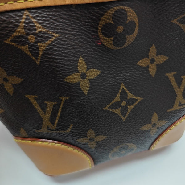 NOÉ Mini Monogram Coated Canvas Brown