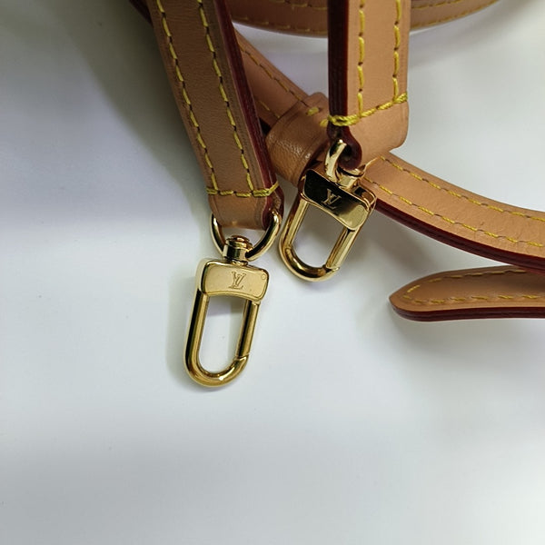 NOÉ Nano Monogram Coated Canvas Brown