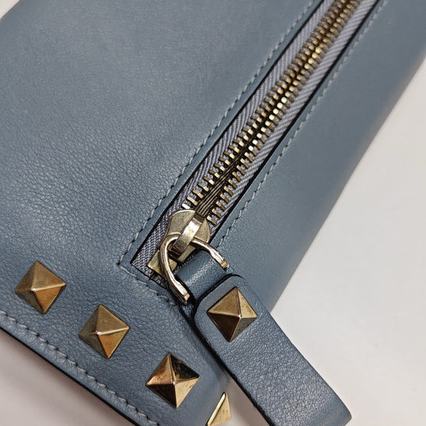 Calfskin Clutch Blue