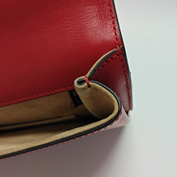 Sylvie Small Calfskin Red