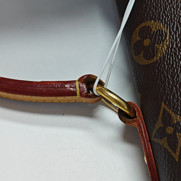 CLUNY Monogram Coated Canvas Brown