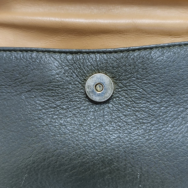 Calfskin Crossbody Bag Brown