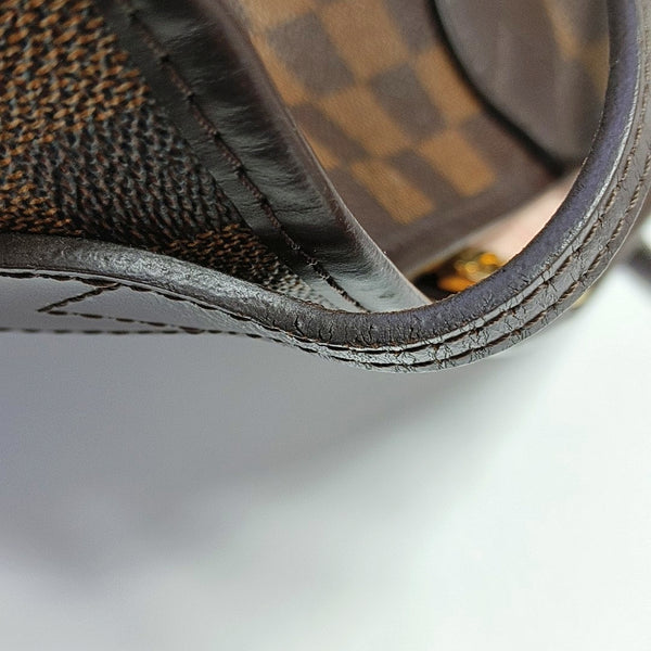 NEVERFULL MM Damier Ebene Coated Canvas Brown