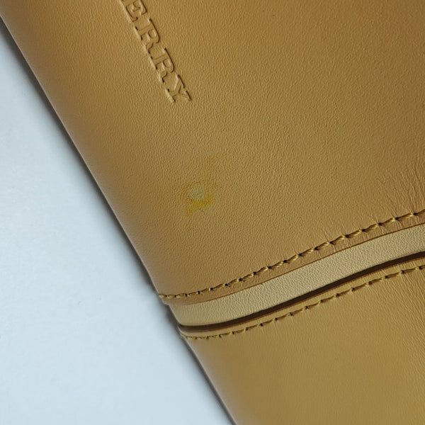 Calfskin Top Handle Bag Brown