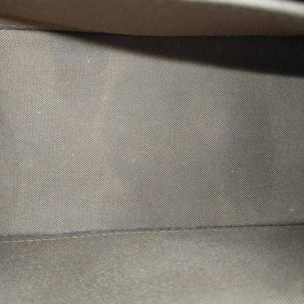 ALMA BB Monogram Coated Canvas Brown