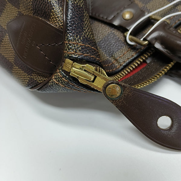 SPEEDY 30 Damier Ebene Coated Canvas Brown
