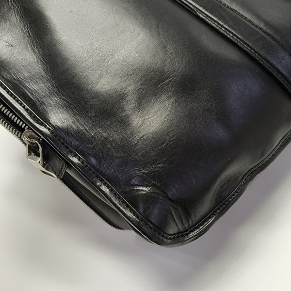 Calfskin Shoulder Bag Black