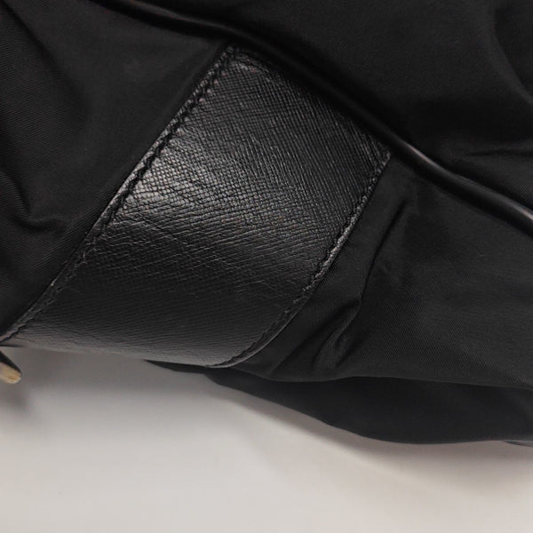 Nylon Tote Bag Black