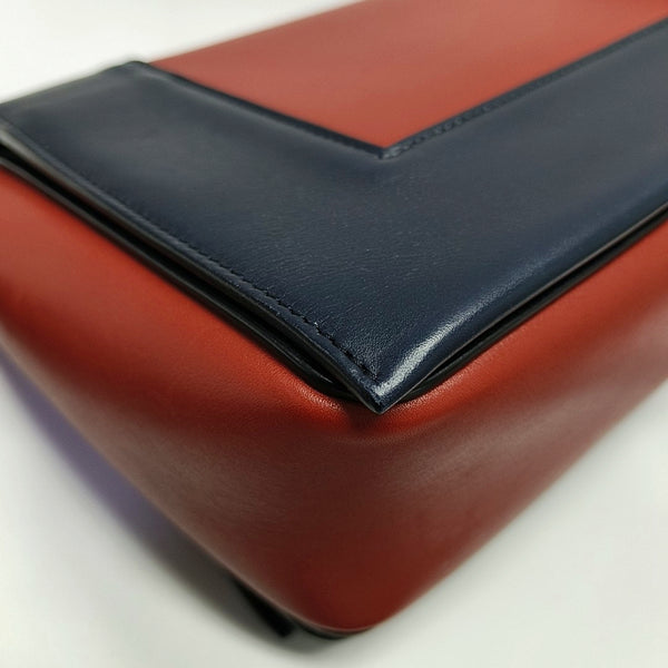 Authenticated pre-owned FRAME Medium Calfskin Blue - Shoulder Bag at Looply