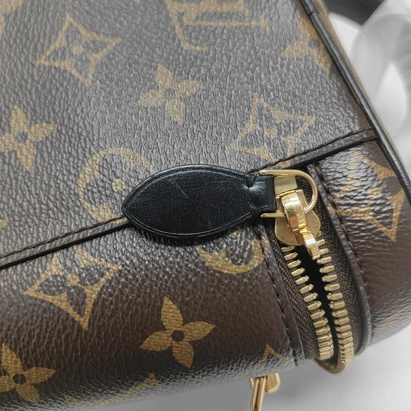 NICE Mini Monogram Coated Canvas Brown