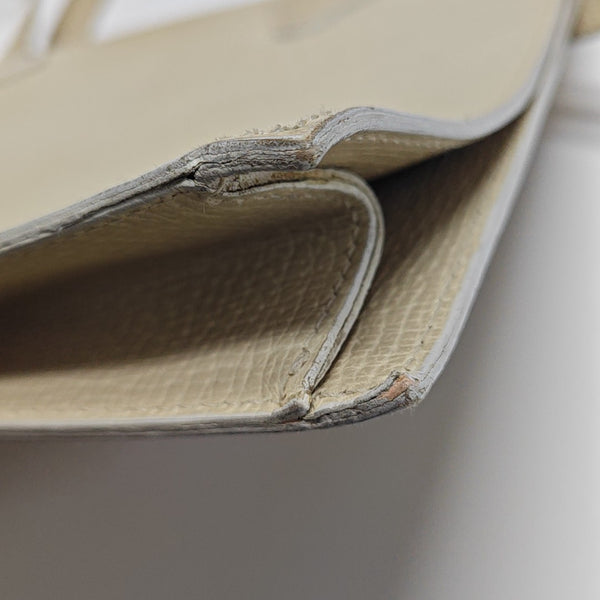 Calfskin Shoulder Bag Beige