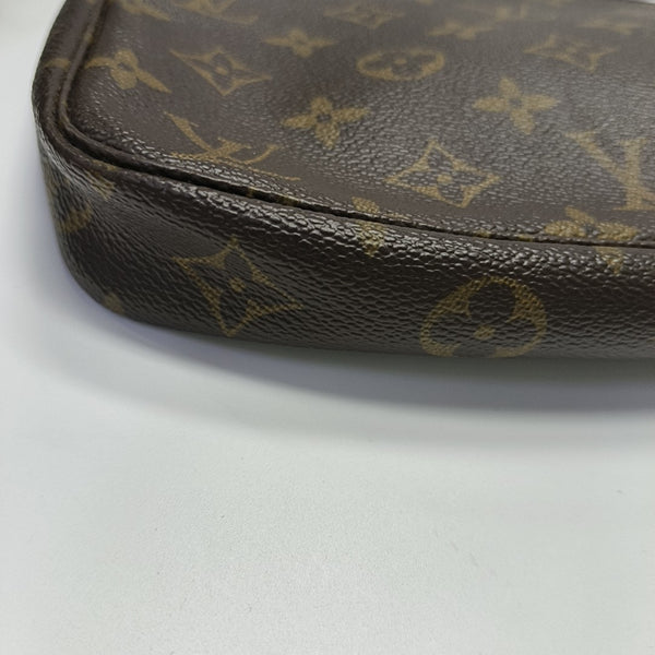 ACCESSOIRES Monogram Coated Canvas Brown