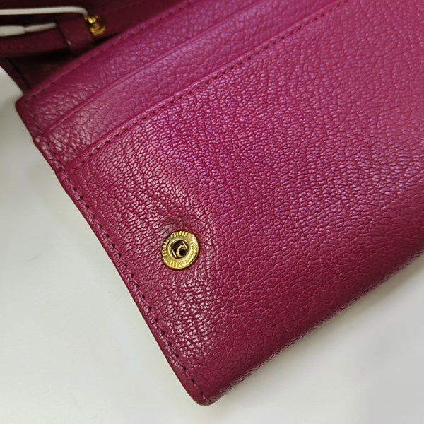 Calfskin Shoulder Bag Red