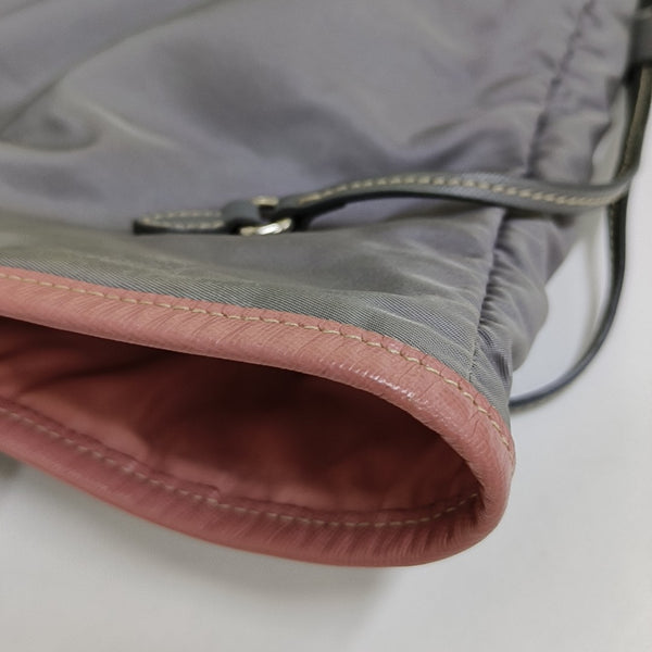 Vitello Phenix Tote Nylon Gray