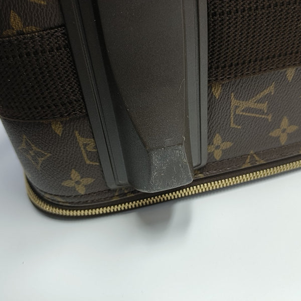 PEGASE Monogram Coated Canvas Brown