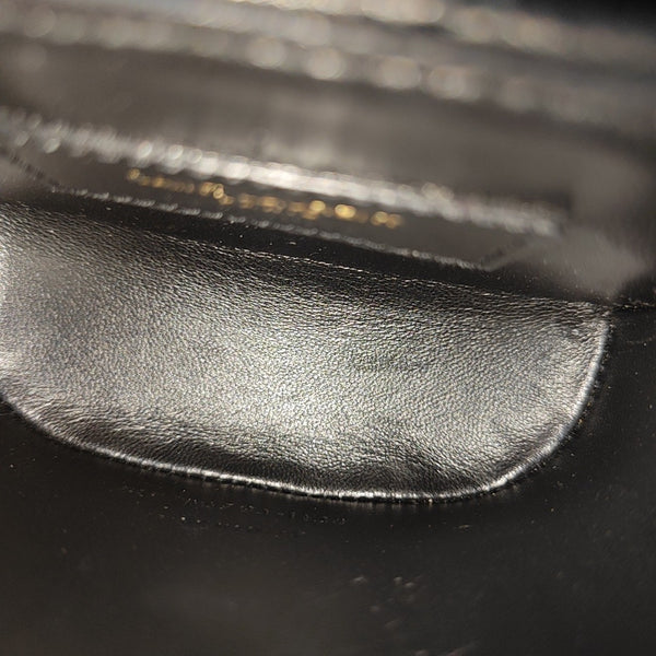 PUFFER Quilted Lambskin Black