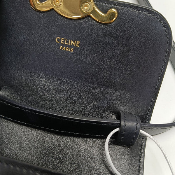 TRIOMPHE Mini Calfskin Black