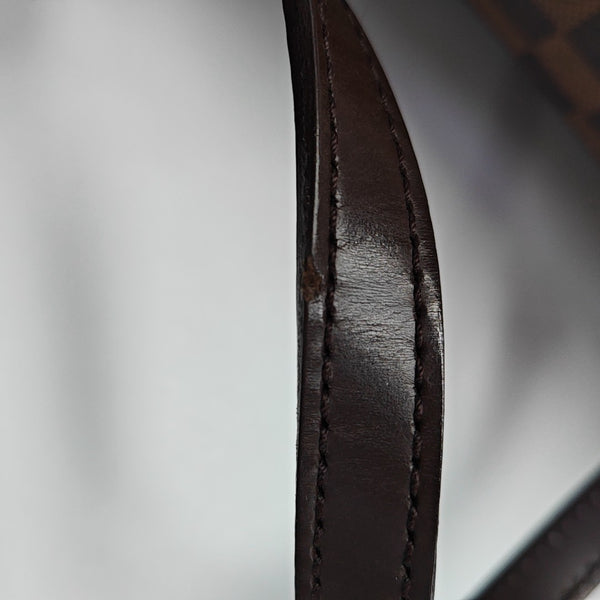 PAPILLON 30 Damier Ebene Coated Canvas Brown